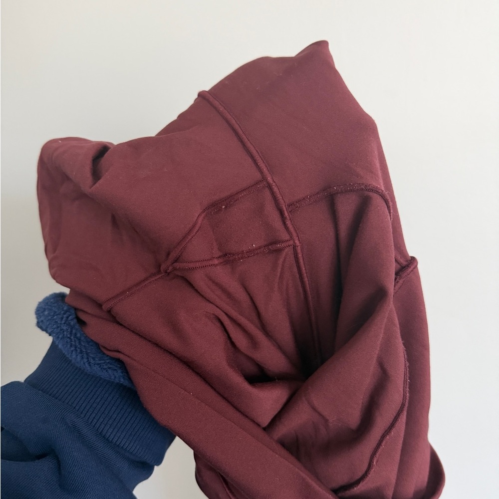 Aerie Maroon Offline 7/8 Leggings - Picture 6 of 7